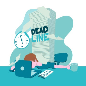 Launch-Chaos – Deadline Person betrachtet eine Homepage am Laptop – Fokus auf modernes Webdesign